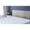 thumbnail image 5 of Ambesonne Exotic Boho Fitted Sheet, Simple Flamingo Pattern, Twin Size, Pale Azure Blue Coral, 5 of 5