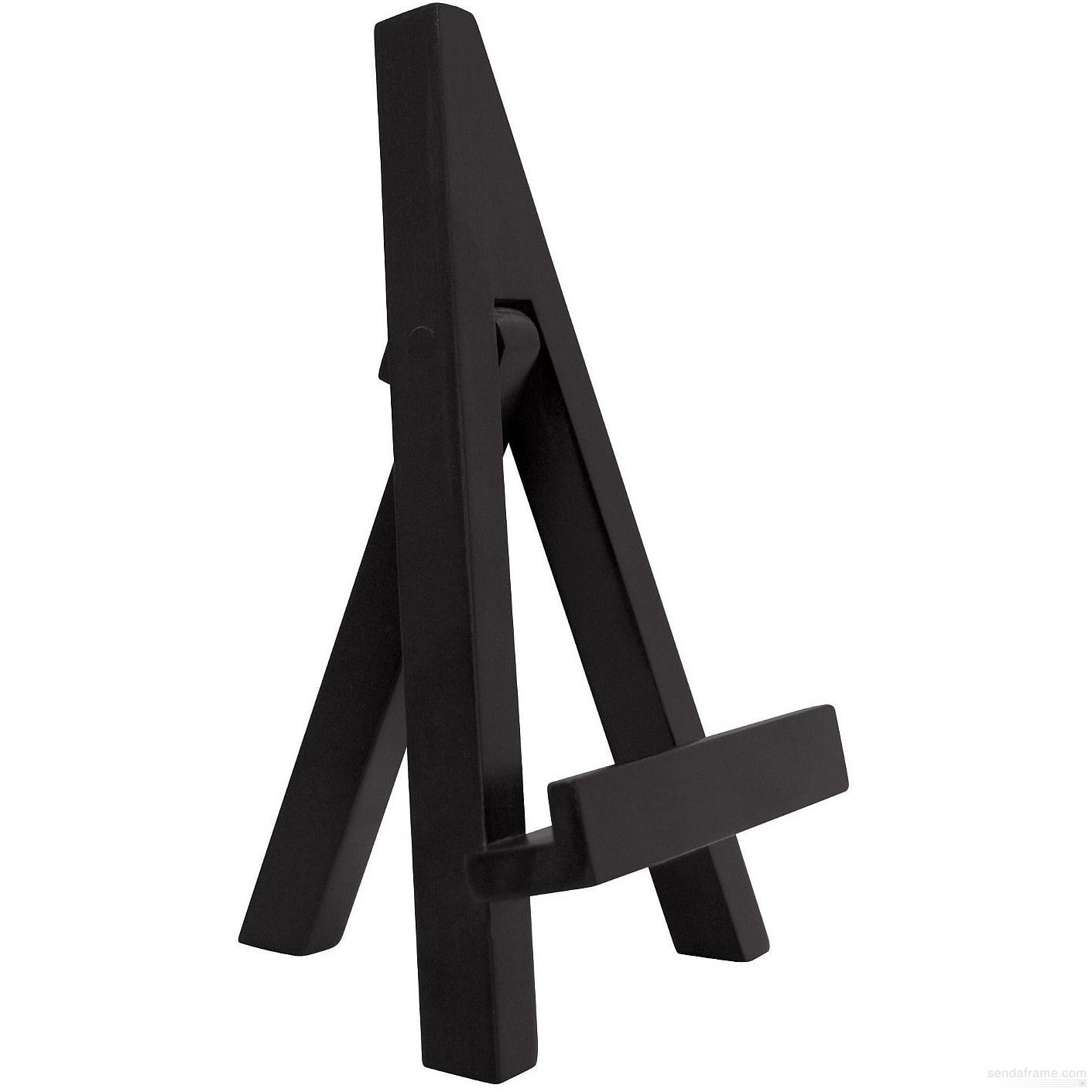 Black 8inch Wood EASEL Stand by MCS