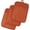 Orange, variant on 3Pcs Pot Holders for Kitchen Heat Resistant, Cotton Hot Pads for Kitchen Counter Table, Kitchen Pot Holders with Pocket, 7X9inch