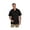 BLACK, variant on M560 Men'S Barbados Textured Camp Shirt