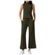 thumbnail image 1 of Conjuntos de dos piezas para mujer para el verano 2025: camiseta sin mangas con cuello alto y pantalones cortos. Chándal deportivo, XS-XXL., 1 of 6