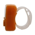 thumbnail image 2 of Hijaz Digital Ring Finger Hand Bright Orange Color Tally Dhikr Zikr Counter with Band, 2 of 4