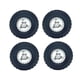 thumbnail image 4 of Juego de 4 ruedas y neumáticos para coche RC con esponja interior, actualización para MN82 D90 D91 Plata, 4 of 9