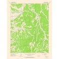 thumbnail image 3 of USGS 19x24 Black Modern Framed Museum Art Print Titled - Gillam Draw Colorado Quad - USGS 1962, 3 of 5