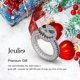thumbnail image 3 of 9.0(u.s) Rings Women Nightmare Before Christmas Skull Rings 925 Sterling Silver Halloween, 3 of 4