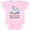 AD-Pink, variant on Will You Be My Godfather? Elephants Moon and Stars Boys or Girls Baby Bodysuit
