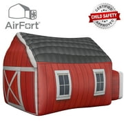 The Original AirFort - Farmer's Barn Play Tent - Build A Fort in 30 Seconds, Inflatable Fort for Kids 3-12
