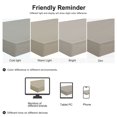 thumbnail image 7 of PiccoCasa Waterproof All Around Mattress Protector Microfiber Bed Cover Pad Gray King, 7 of 7