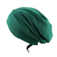 thumbnail image 2 of DOPI Stylish Hats Women Solid Color Adjustable Elasticity Elastic Capless Cap(2pack), 2 of 5