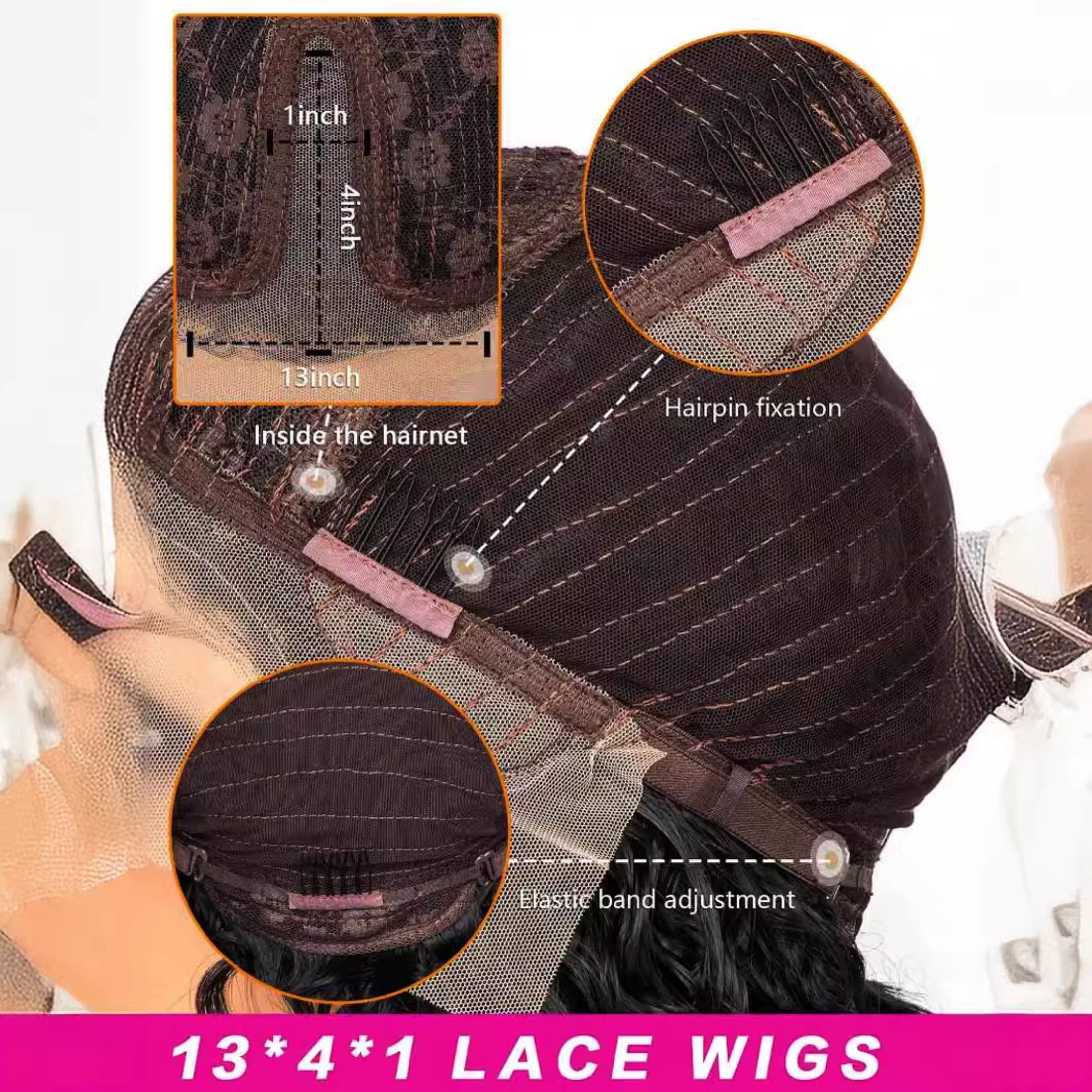 Deep Wave Lace Front Wig, Human Hair, 180 Density, HD Full Lace Front Wig, Curly Human Hair Wig with Baby Hair for Women