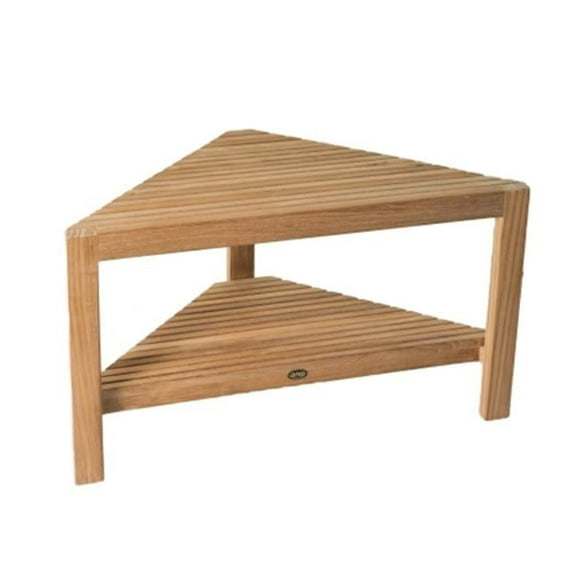 ARB Teak BEN558 Fiji Corner Bench with Shelf - 18 x 31.5 x 16 in.