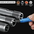 thumbnail image 4 of HLONK Deburring Tool Kit with 10 Extra Blades and 1 Handle Alloy Burr Removal Tool Multifunctional Burr Edges Removing Hand Tool for Handicrafts Sewing Plastic, 4 of 11