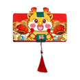 thumbnail image 2 of AMLESO Chinese Lunar New Year Red Envelopes Present Hongbao Best Wishes Lucky Money 10 Card Slots, 2 of 8