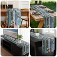 thumbnail image 6 of Rustic Star Farm Table Runner 72 Inches Long, American Country Berry Wood Grain Kitchen Coffee Dining Table Decoration for Home Party Birthday Wedding Home Decor 13x72 Inches, 6 of 8
