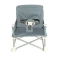 thumbnail image 4 of Nuby Pop-Up Portable Booster Seat with Removable Tray, Gray, 4 of 7