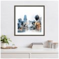thumbnail image 7 of Amanti Art Graphic City III Miami Wood Framed Wall Art Print, 7 of 7