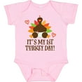 thumbnail image 3 of Inktastic 1st Turkey Day Thanksgiving Boys or Girls Baby Bodysuit, 3 of 5