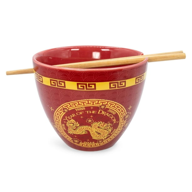Set Ramen Bowl Boom Trendz Year of the Dragon Chinese Zodiac