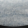 thumbnail image 4 of SAFAVIEH Alhambra Euphemia Floral Bordered Area Rug, Ivory/Blue, 6'7" x 6'7" Round, 4 of 11