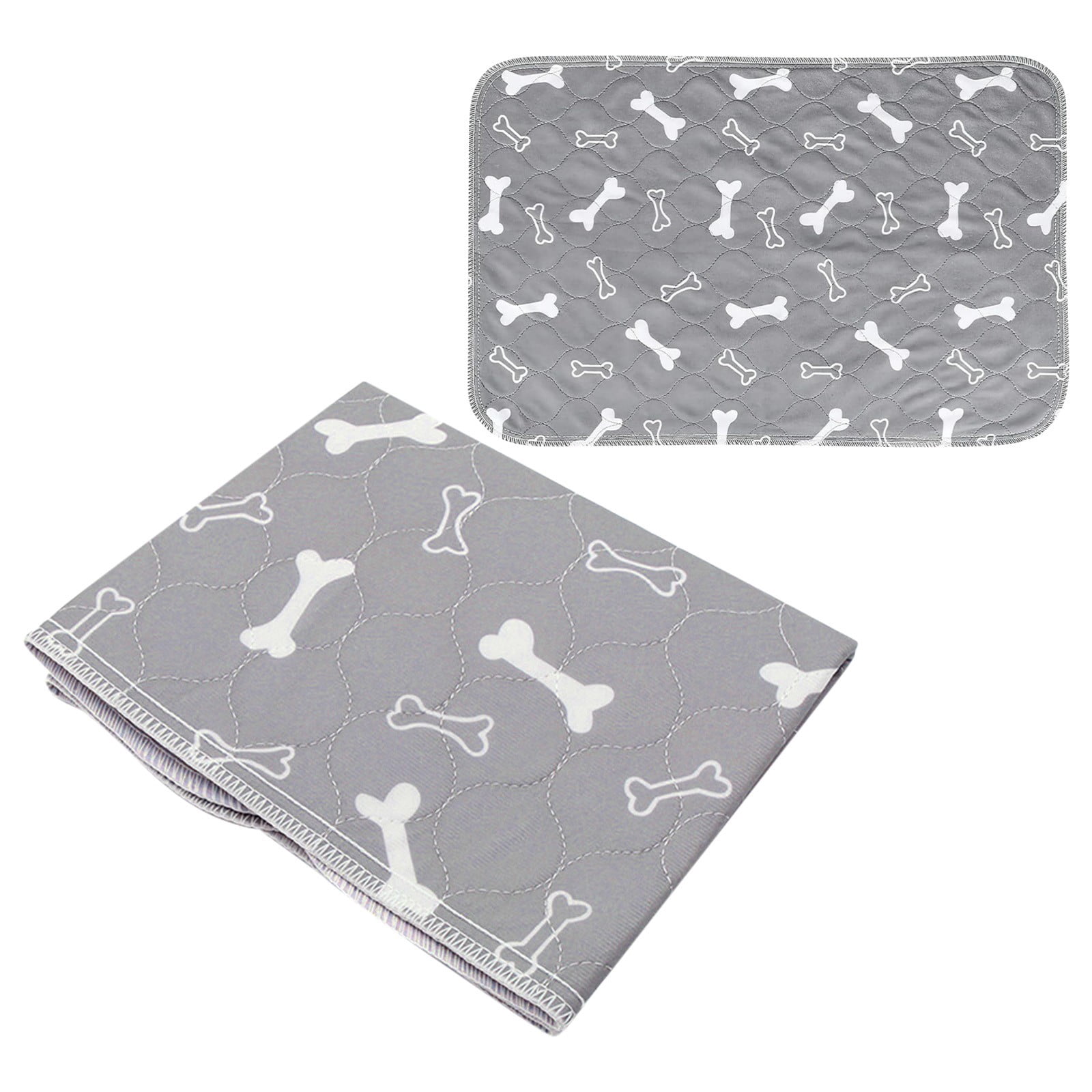 Pet Supplies Absorbent Reusable Training Pads for Cats and Dogs Silk Indoor Pee Mats Washable Puppy Pads Thick Non- Pet Pad for Training 6PCS