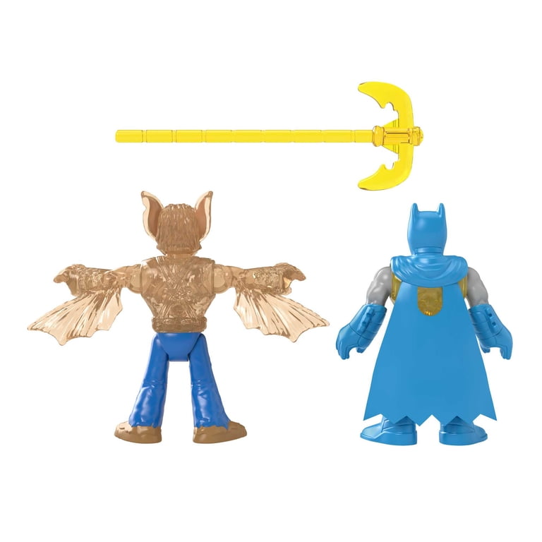Imaginext DC Super Friends Batman Figure Set with Man-Bat and