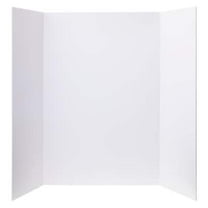 12 Pack: White 36" x 48" Foam Tri-Fold Display Board