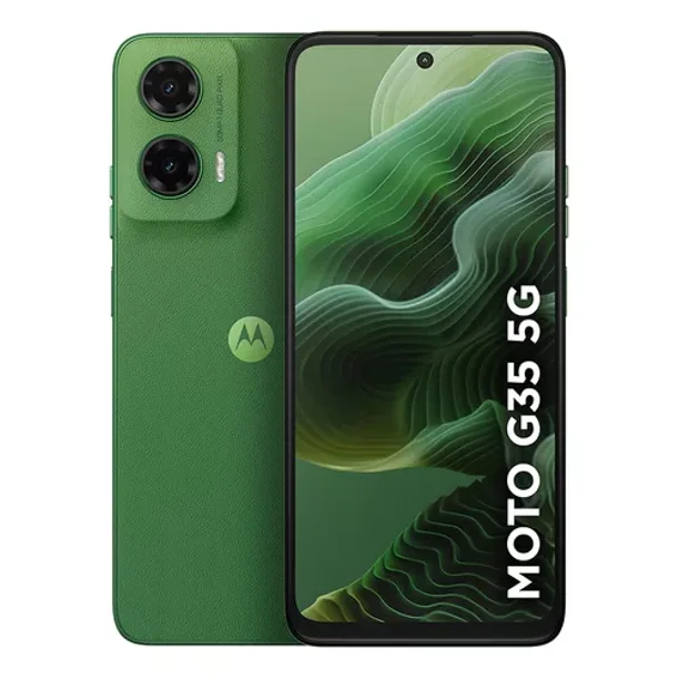Smartphone Motorola G35 5G Dual Sim 8GB + 256GB Nuevo Liberado Leaf Green