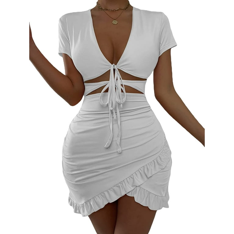 Shein top short dress