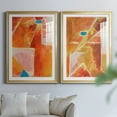 thumbnail image 6 of Wexford Home Primary Connection V Premium Framed Print, 26.5" x 36.5" - Ready to Hang, Gold (Set of 2), 6 of 9