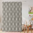 thumbnail image 6 of Shower Curtain White Dandelion Shower Curtains for Bathroom Decor, Waterproof Polyester Shower Curtain Set with Hooks, Extra Long 72" x 84" Spring Plant Beige, 6 of 9
