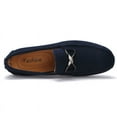 thumbnail image 5 of Men's Casual Loafers Slip On Leather Shoes Male Lightweight Driving Shoes Moccasins Classic Penny Loafer Flats Boat Shoes Outdoor Walking Shoes, 5 of 15