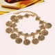 thumbnail image 4 of Pulsera de la moneda Fernando Mujer Boho Vintage Plata Oro Moneda Turca Festival Bronce, 4 of 5