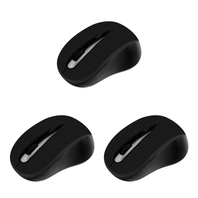 Cateissary Ratón inalámbrico de 2,4 GHz, 1600 DPI, ordenador óptico, ratón de oficina inalámbrico con receptor USB Type1 NO1