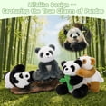 thumbnail image 6 of Tezituor 4Pcs Panda Stuffed Animal Bulk Stuffed Animal Plush Toy, 6 of 7