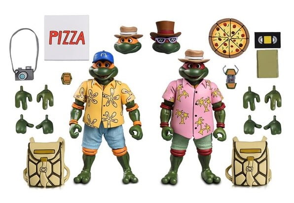 Teenage Mutant Ninja Turtles Ace Duck and Mutagen Man Figure Set