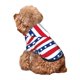 thumbnail image 5 of Fotbe American Patriotic Stars And Stripes Sudadera con Estampado para Perros Pequeños – Suéter con Capucha para Mascotas, Tela Suave de Forro Polar con Bolsillo-X-Large, 5 of 7