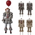 thumbnail image 2 of Conjunto de disfraz de Joker de terror, It de Stephen King, Pennywise, disfraces de cosplay para hombres y mujeres, uniforme de payaso, regalo unisex de Halloween, 2 of 5