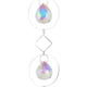 thumbnail image 2 of Wind Chime Crystal Light Catcher Ball Ornaments Colgante de marco redondo (5), 2 of 5