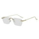 thumbnail image 3 of Anteojos Anti Luz Azul Perfecl Marco dorado para Compras Pantallas de Computadora Hombres, 3 of 8