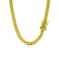 thumbnail image 3 of 3.9mm 10k Yellow Gold Classic Miami Cuban Solid Chain Size 22 inches, 3 of 4