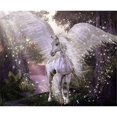 thumbnail image 1 of Diamond painting Unicorn shape 5D diamond painting Full set small pictures DIY diamond painting (Unicorn, white, 30 x 40 cm),, 1 of 4