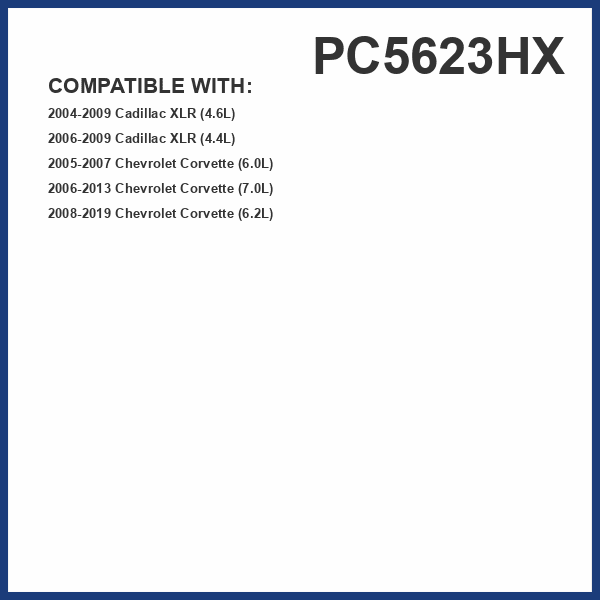 PUREFLOW PC5623HX HEPA Cabin Air Filter | Fits 2008-2019 Chevrolet Corvette 6.2L; 2005-2007 Corvette 6.0L; 2006-2013 Corvette 7.0L; 2004-2009 Cadillac XLR 4.6L