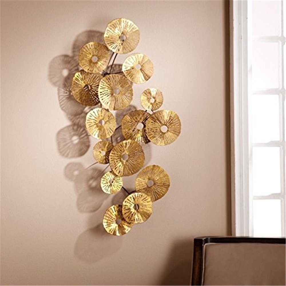 SEI Aura Abstract Wall SculptureMaterialSheet Metal,Size20.75"W x 4