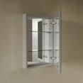 thumbnail image 3 of Cache 20 x 30 Rectangle Recessed/Wall Mount Medicine Cabinet with Mirrored Sides, 3 of 7