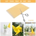 thumbnail image 4 of 30 Packs Dual-Sided Yellow Sticky Traps, Fruit Fly Traps for Indoor Outdoor Use Capturing Plant Insects, Like Flying Aphid, Whiteflies, Other Flying Plant Insects (8x10 Inches), 4 of 7