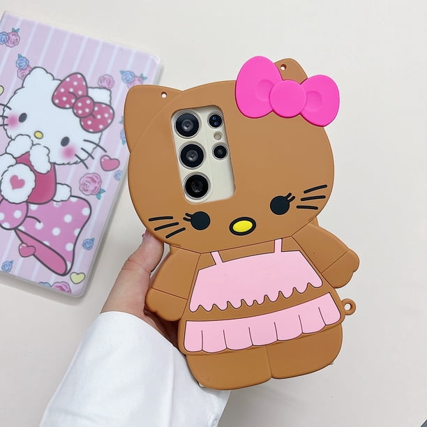 Sanrio Hello Kitty Funda Para Teléfono OPPO A57 A17 A16 A54 A93 A74 A94 A92 A52 A12 A12E A5s A3s F11 F9 Silicona Suave Anti-Caída Cubierta Trasera