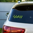 thumbnail image 3 of Cartat2s God Decal Truck Car Sticker Durable Decorative Automotive Stickers for Vehicles Laptops Windows, 3 of 4
