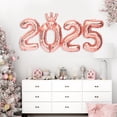 thumbnail image 4 of Globos de Papá Noel, muñeco de nieve, alce, número 2025, globos de aluminio, decoración para el hogar, fiesta de Navidad, Año Nuevo, suministros de decoración de Navidad 2024, 4 of 5