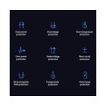 thumbnail image 3 of 10W Q21 Wireless Charger Safe Fast Charging Round Desktop Induction Wireless Charging Pad for Smartphone-Silver, 3 of 4