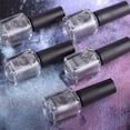 thumbnail image 2 of serony 2pcs 6ml Silver Mirror Effect Nail Polish Top Coat Nails Art Tips Nail Polish Set, 2 of 8